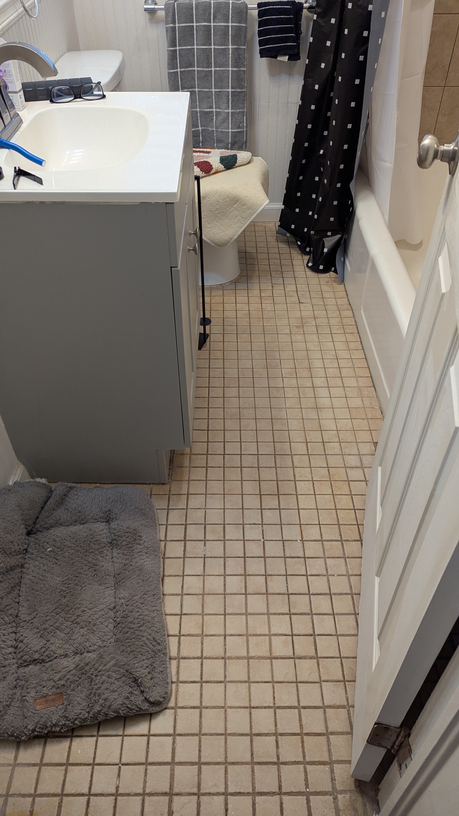 Old bathroom tile, East Lake