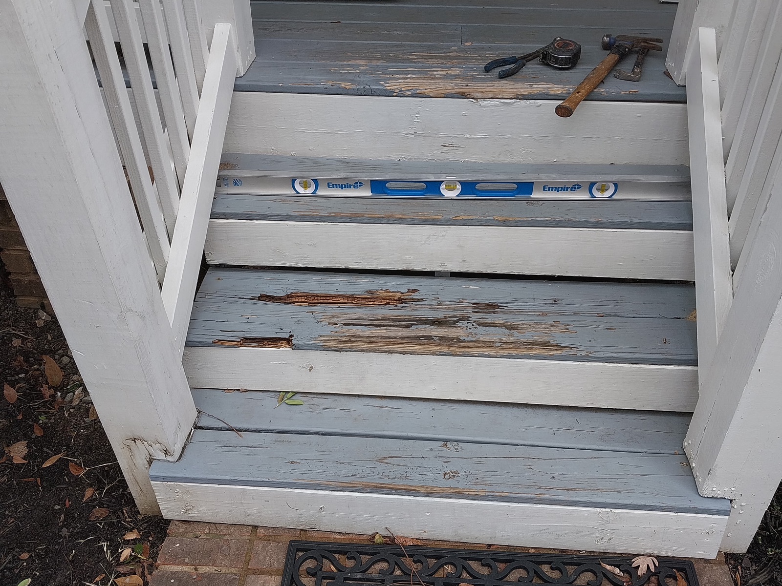 Failing exterior steps, West Midtown