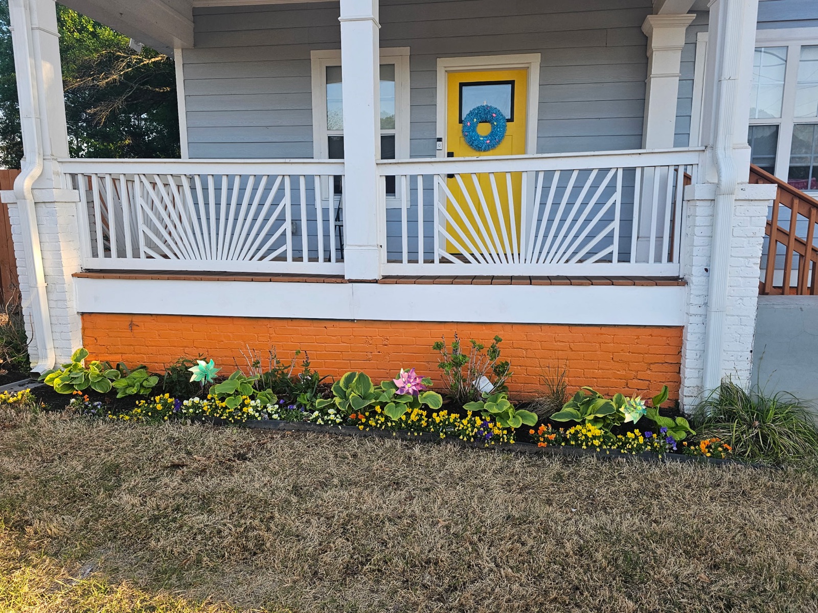 Porch fascia replacement, West Side